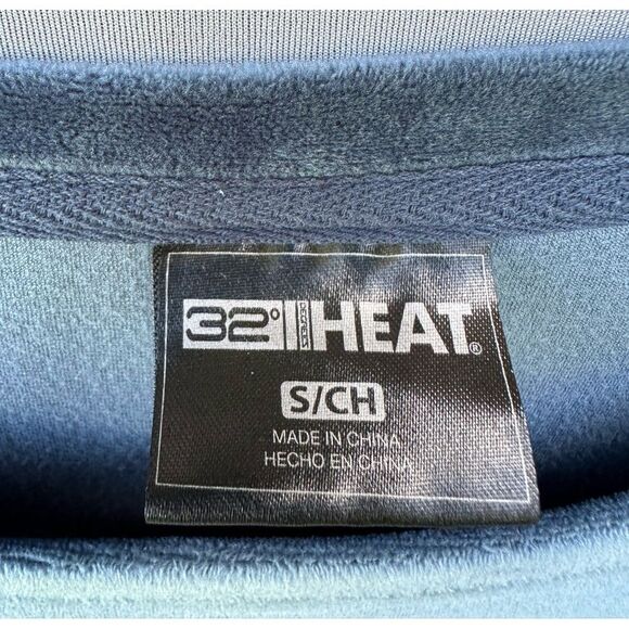 🎉5 for $45🎉 32 Degree Heat Velvet Pullover Top Long Sleeve Size S - Picture 4 of 7